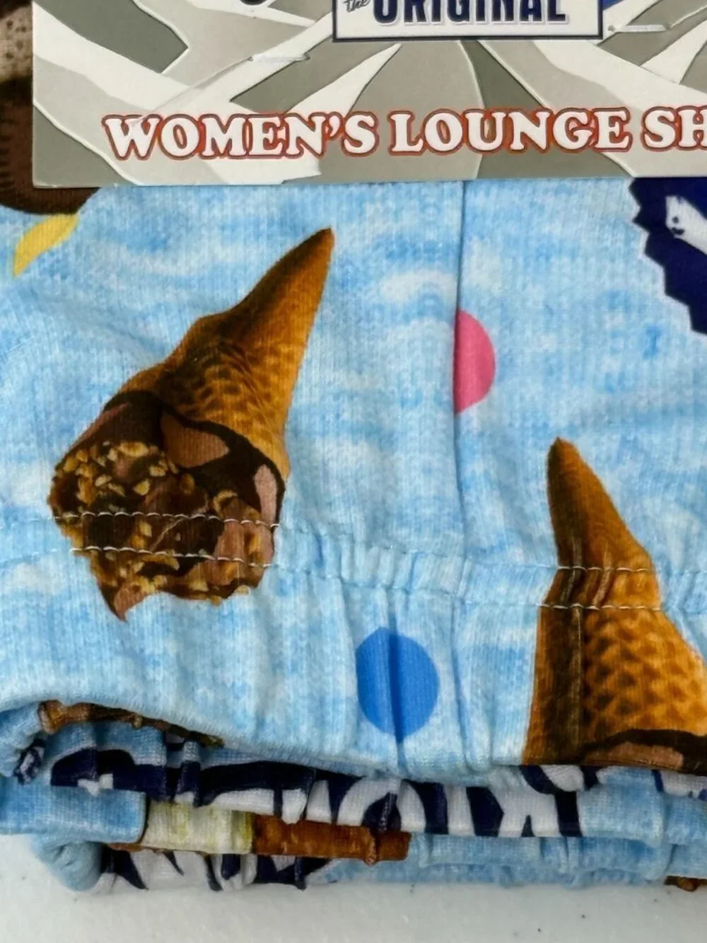 Klondike Ice Cream Lounge Shorts Size M NWT - Picture 3 of 6